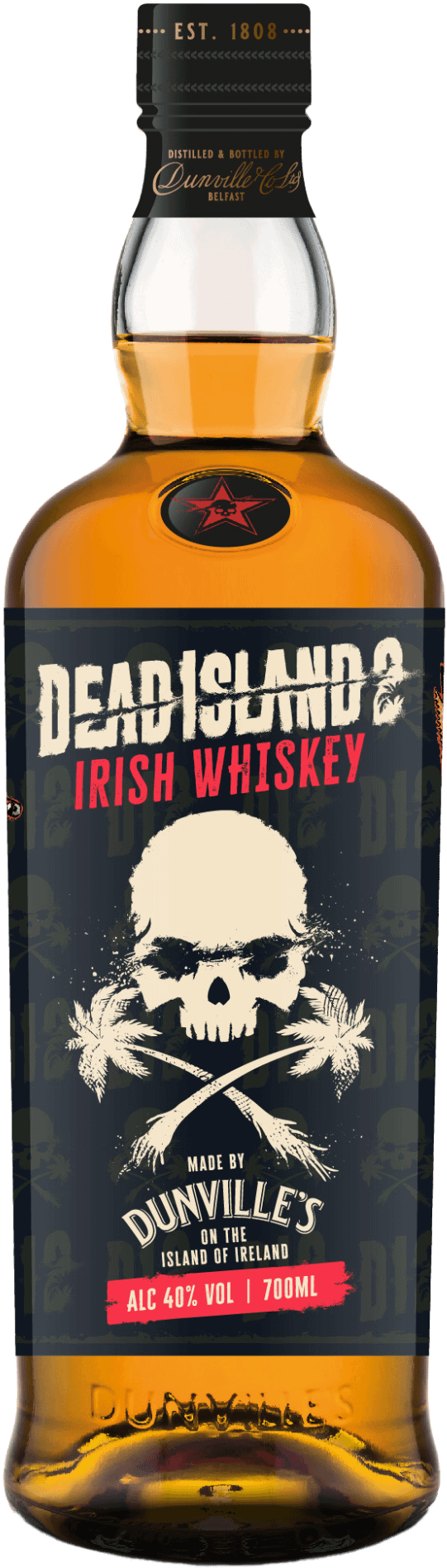 Dunville's Dead Island 2 Irish Whiskey Limited Edition 40% Vol. 0,7l