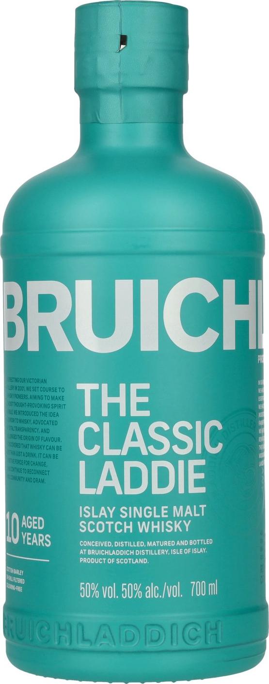 Bruichladdich 10 Years Old THE CLASSIC LADDIE Islay Single Malt 50% Vol. 0,7l