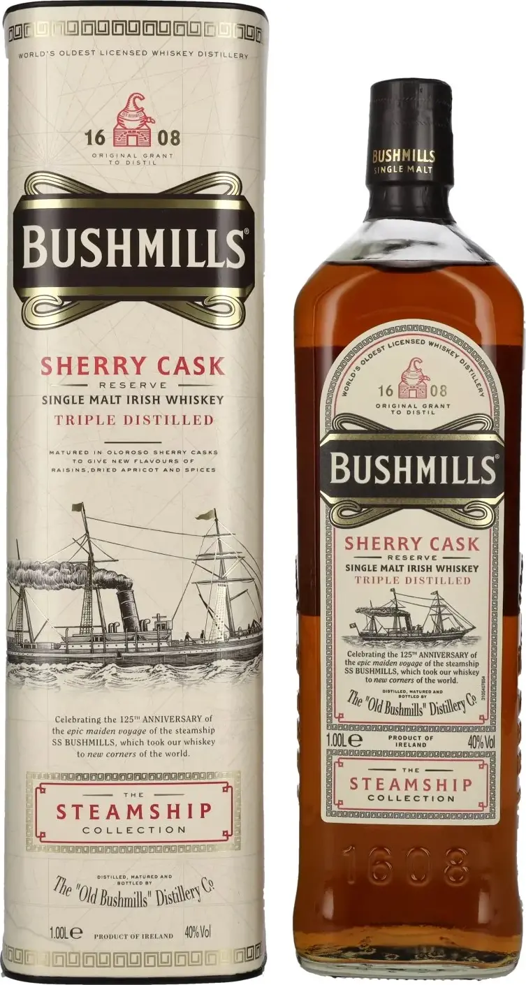 Bushmills SHERRY CASK Reserve The Steamship Collection 40% Vol. 1l