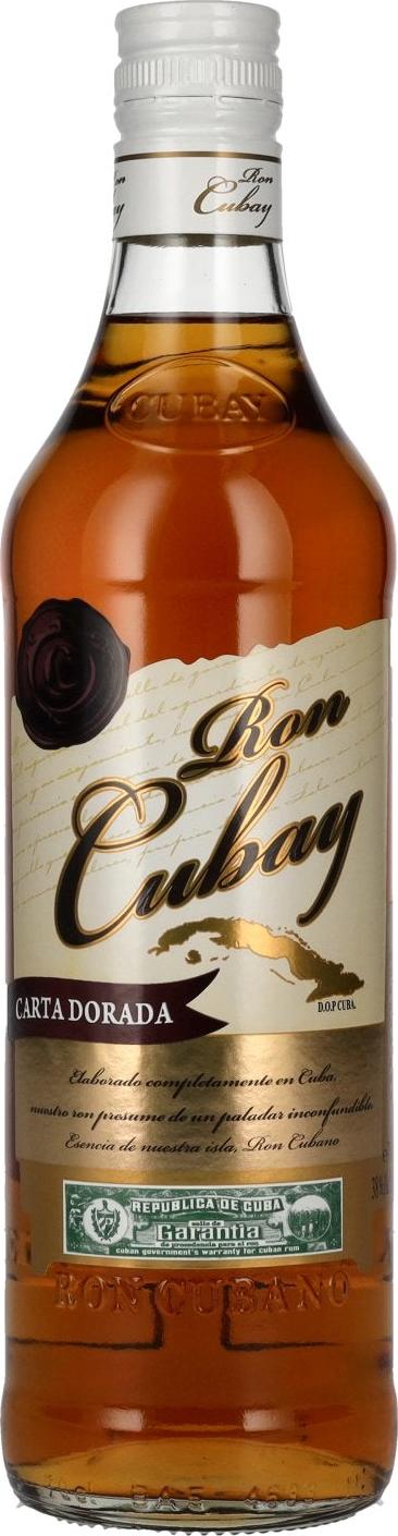 Ron Cubay Carta Dorada 38% Vol. 0,7l