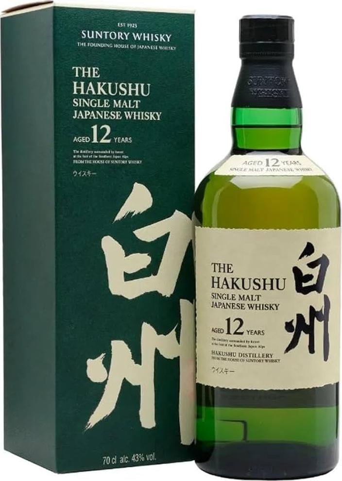The Hakushu 12 Years Old Single Malt 43% Vol. 0,7l in Giftbox