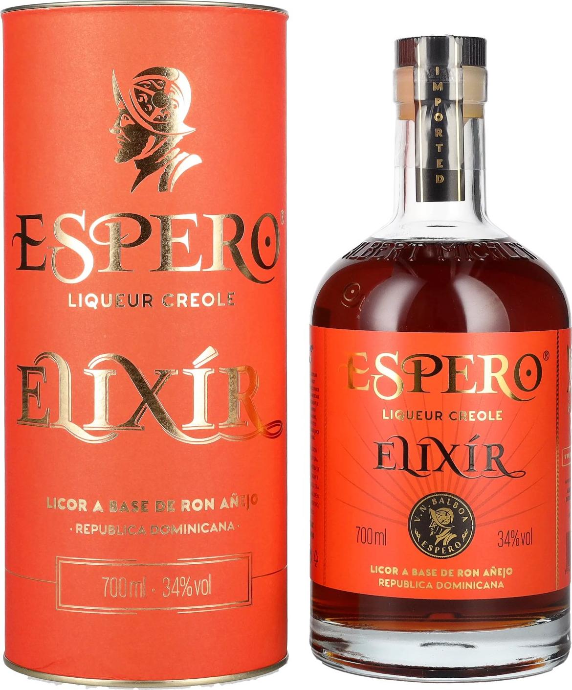 Ron Espero ELIXÍR 34% Vol. 0,7l