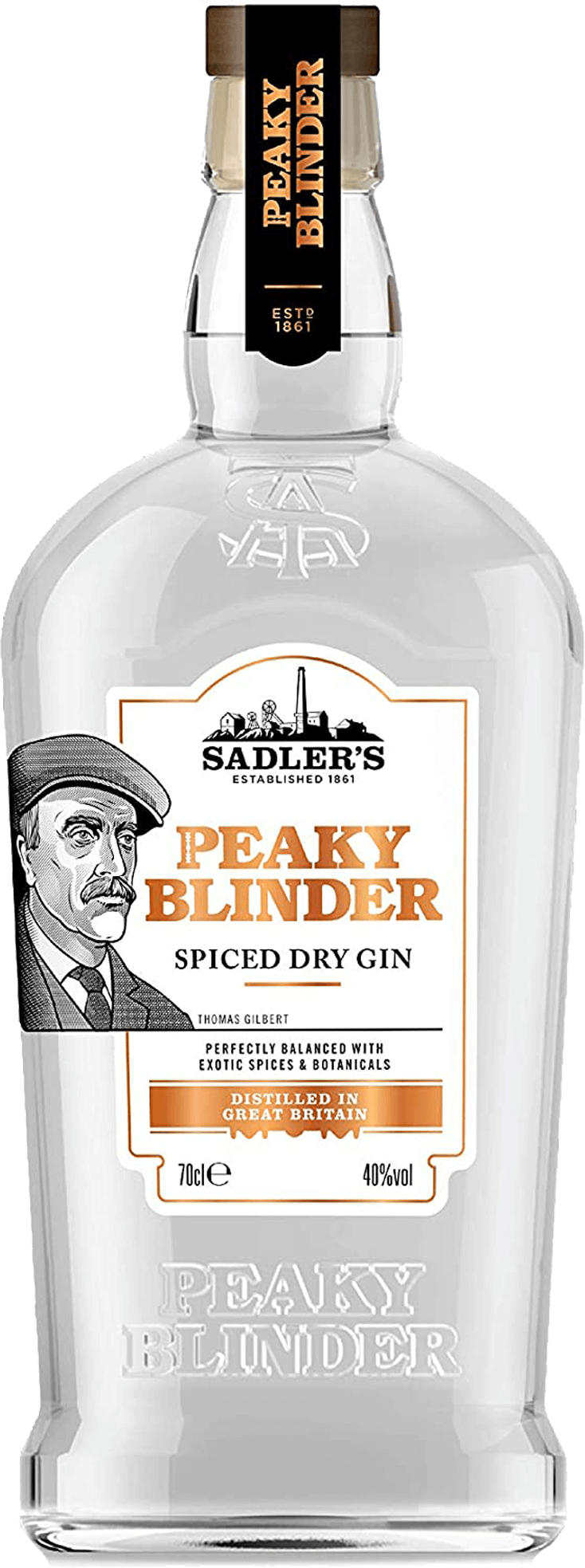 Peaky Blinder Spiced Dry Gin 40% Vol. 0,7l