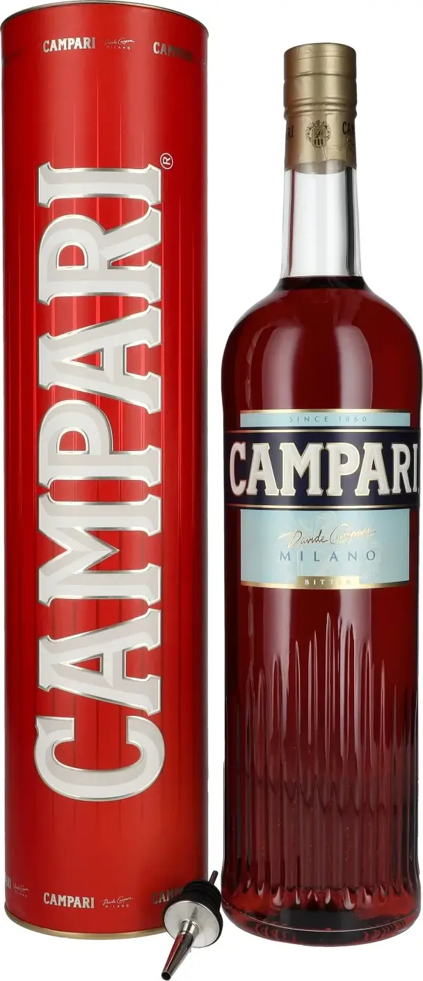 Campari Bitter 25% Vol. 3l in Giftbox with Pourer