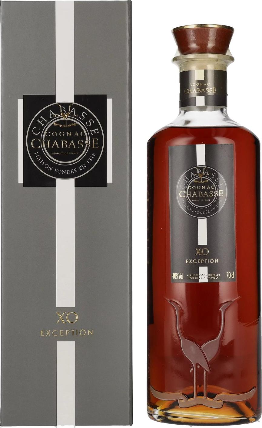 Chabasse XO EXCEPTION Cognac 40% Vol. 0,7l in Giftbox