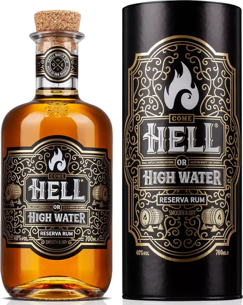 Come Hell or High Water Reserva Rum 40% Vol. 0,7l in Giftbox