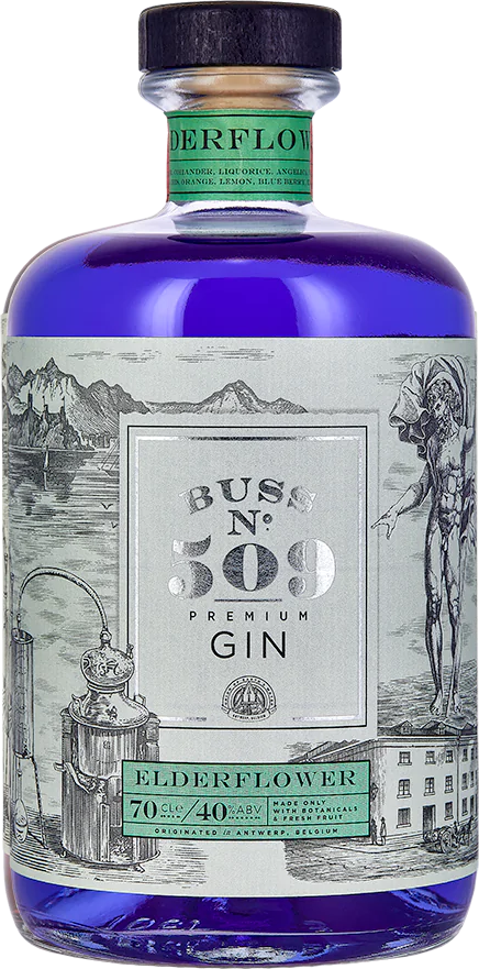BUSS SPIRITS BUSS N°509 ELDERFLOWER Gin 40% Vol. 0,7l