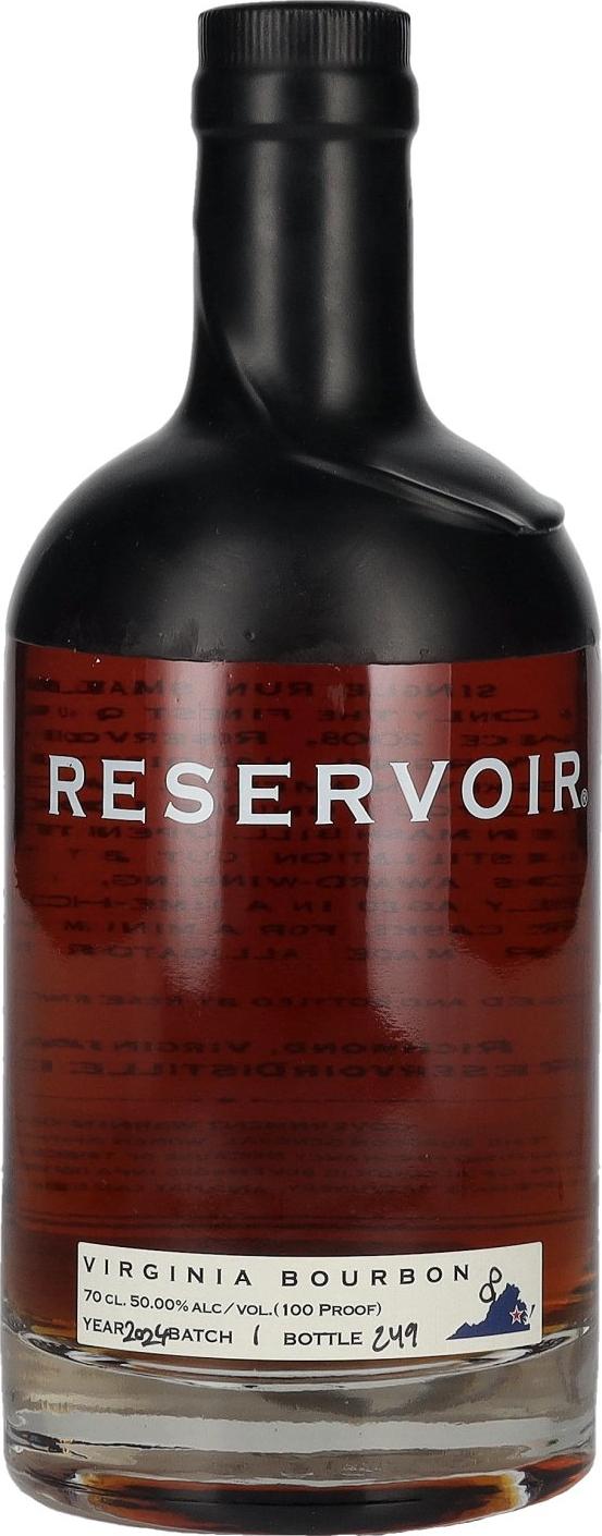 Reservoir Virginia Bourbon Whiskey 50% Vol. 0,7l