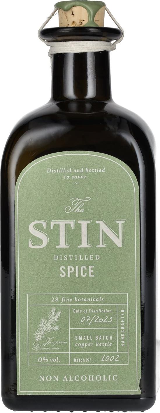 The STIN Distilled Spice Gin Non Alcoholic 0,5l