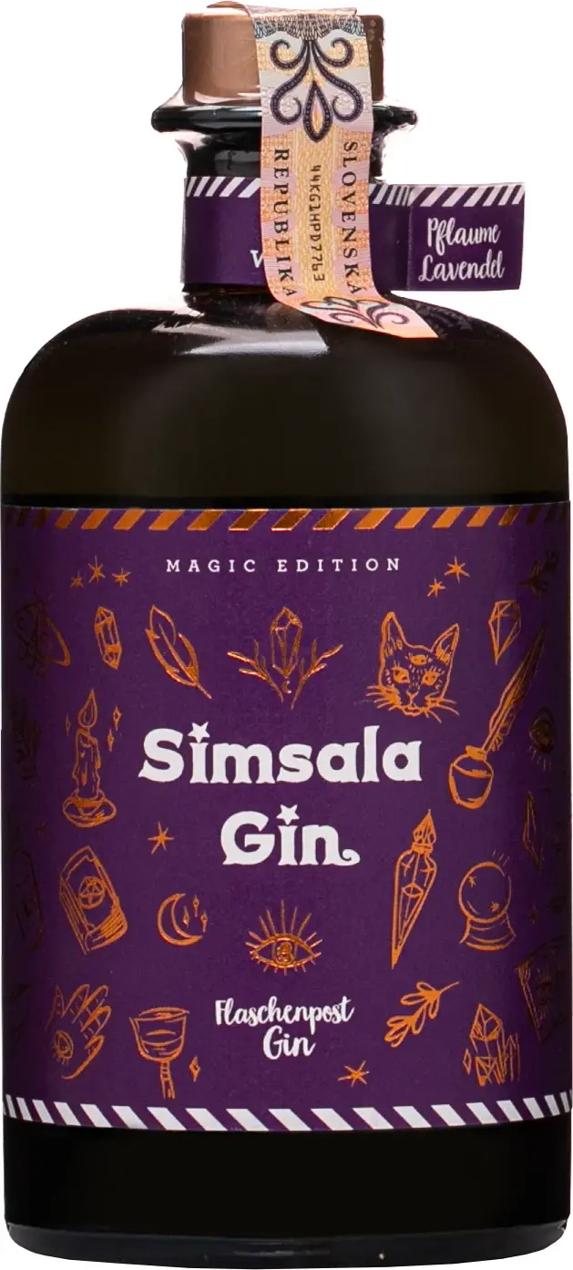 Flaschenpost Gin Simsala Gin Magic Edition 41% Vol. 0,5l