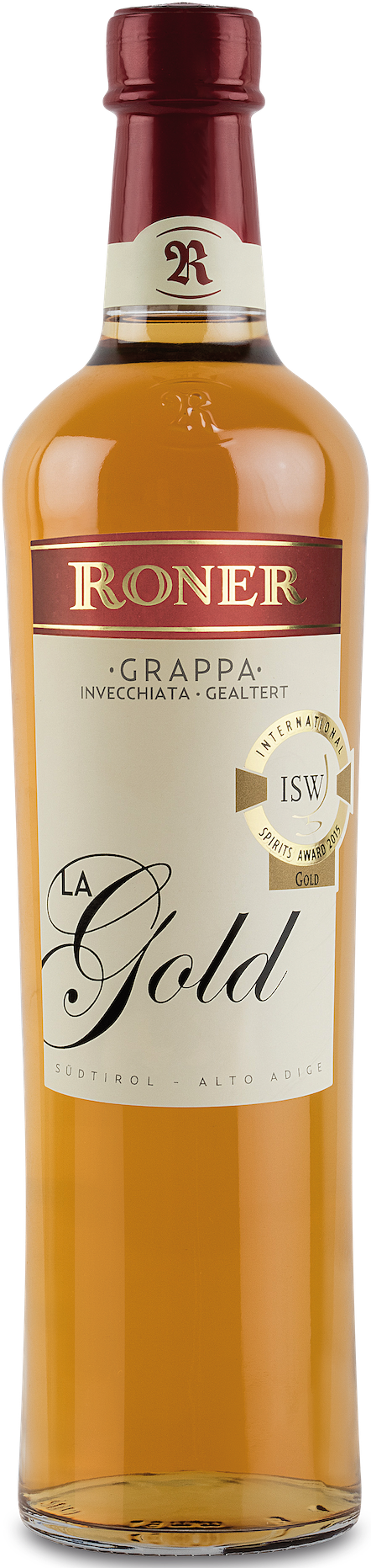 Roner Grappa La Gold 40% Vol. 0,7l