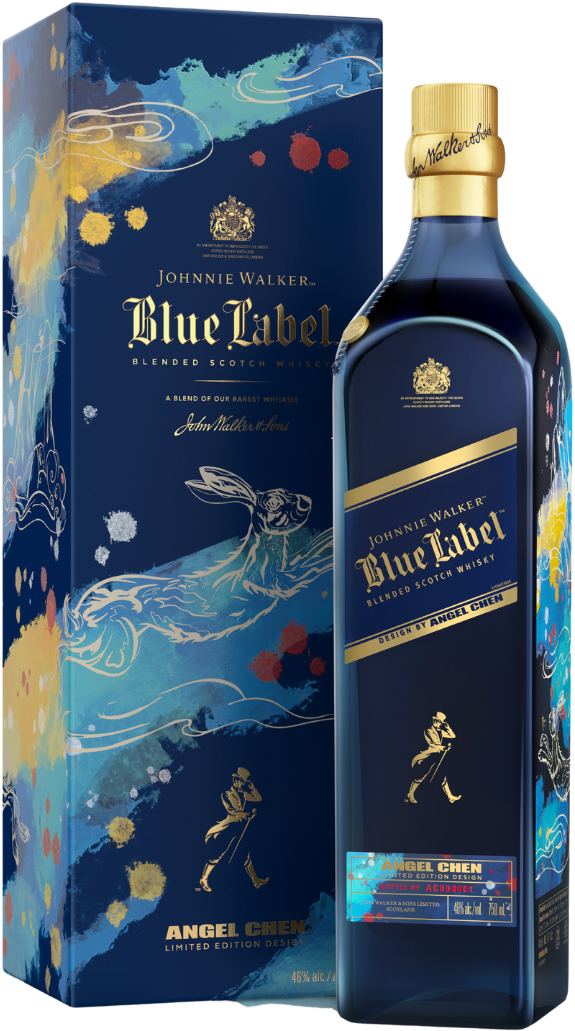 Johnnie Walker Blue Label Year of the Rabbit Edition 2022 40% Vol. 0,7l in Giftbox