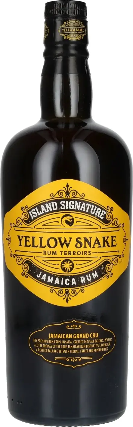 Island Signature Yellow Snake Jamaican Amber Rum 40% Vol. 0,7l