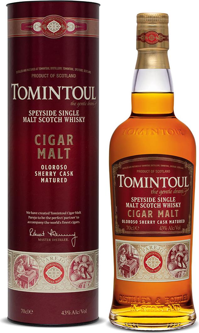 Tomintoul CIGAR MALT 43% Vol. 0,7l