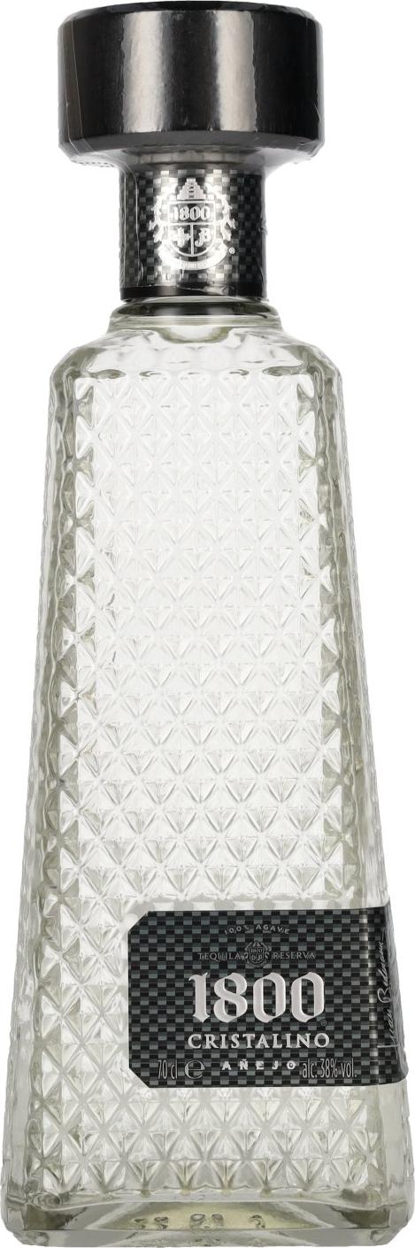 1800 Tequila Cristalino AÑEJO 100% Agave 38% Vol. 0,7l