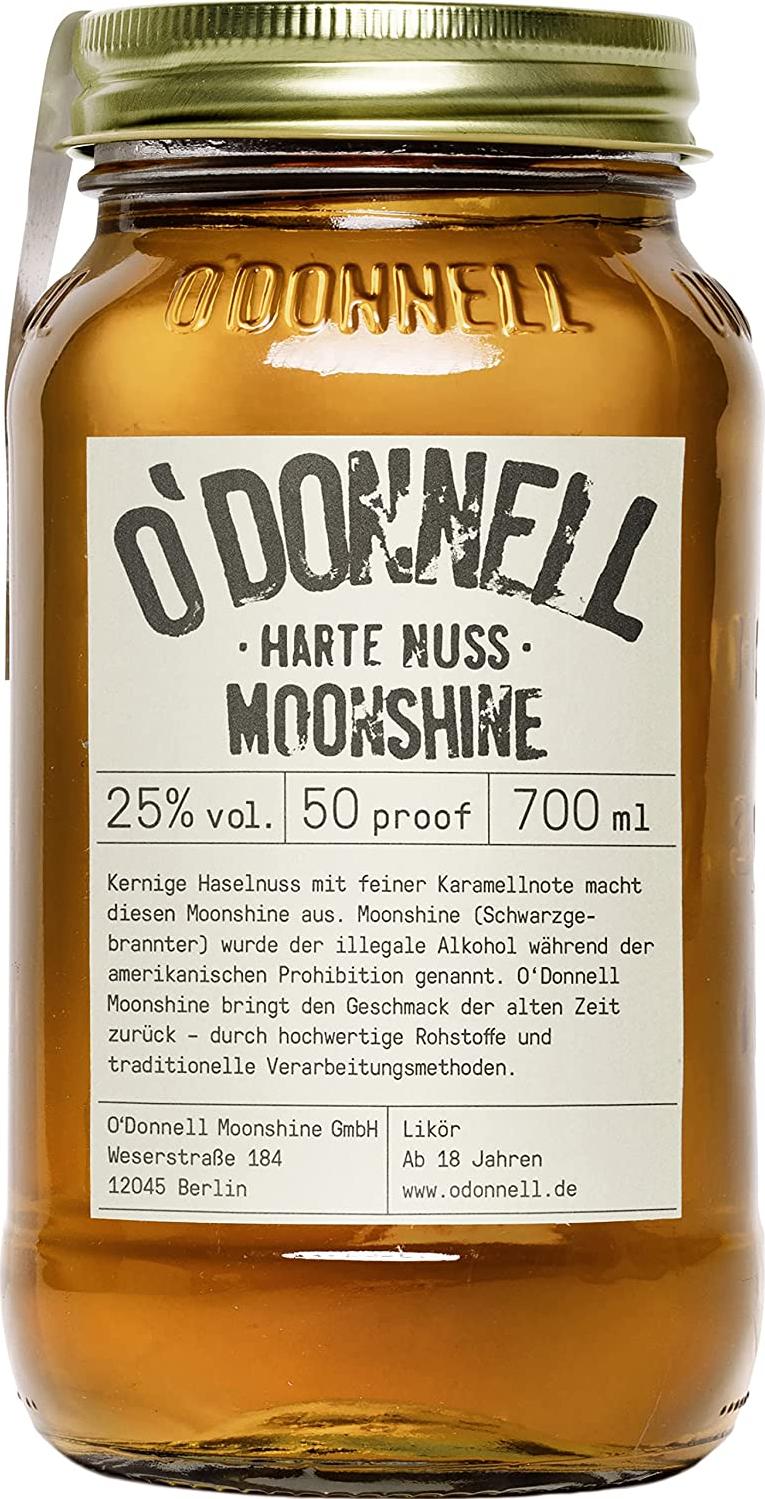 O'Donnell Moonshine Tough Nut 25% Vol. 0,7l