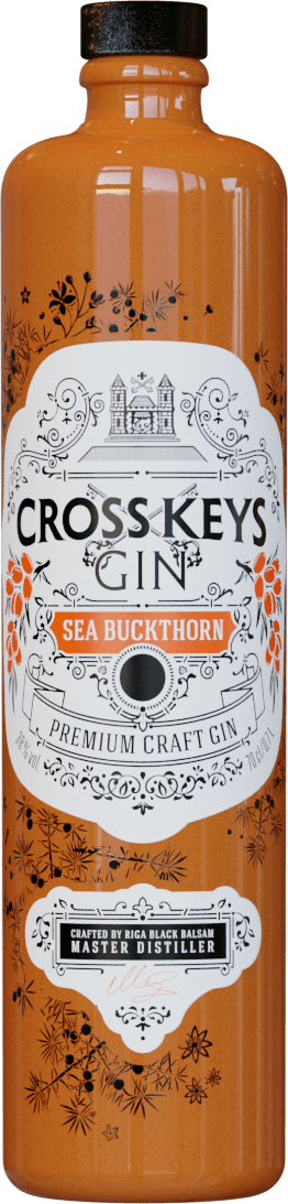 Cross Keys SEA BUCKTHORN Premium Craft Gin 38% Vol. 0,7l