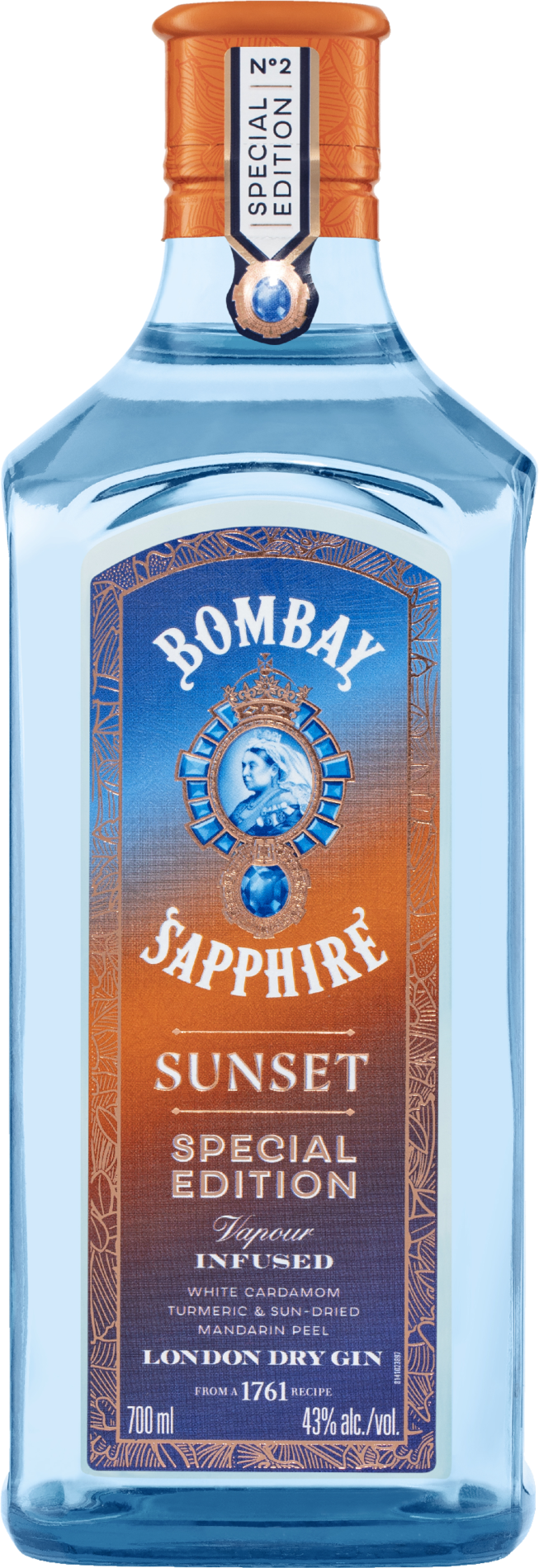 Bombay SAPPHIRE Sunset Special Edition 43% Vol. 0,7l