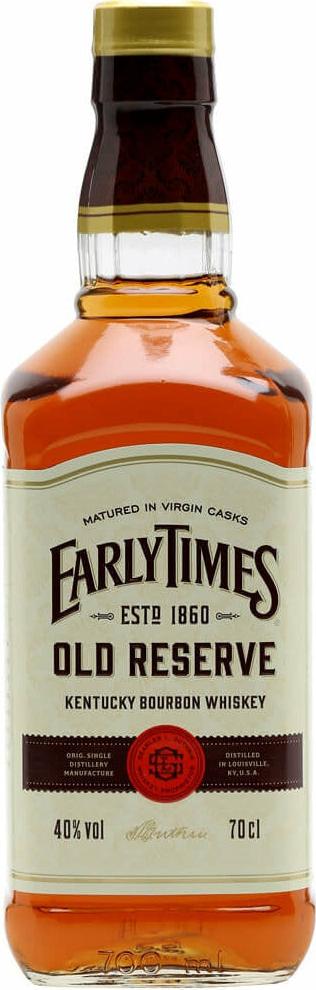 Early Times OLD RESERVE Kentucky Bourbon Whiskey 40% Vol. 0,7l
