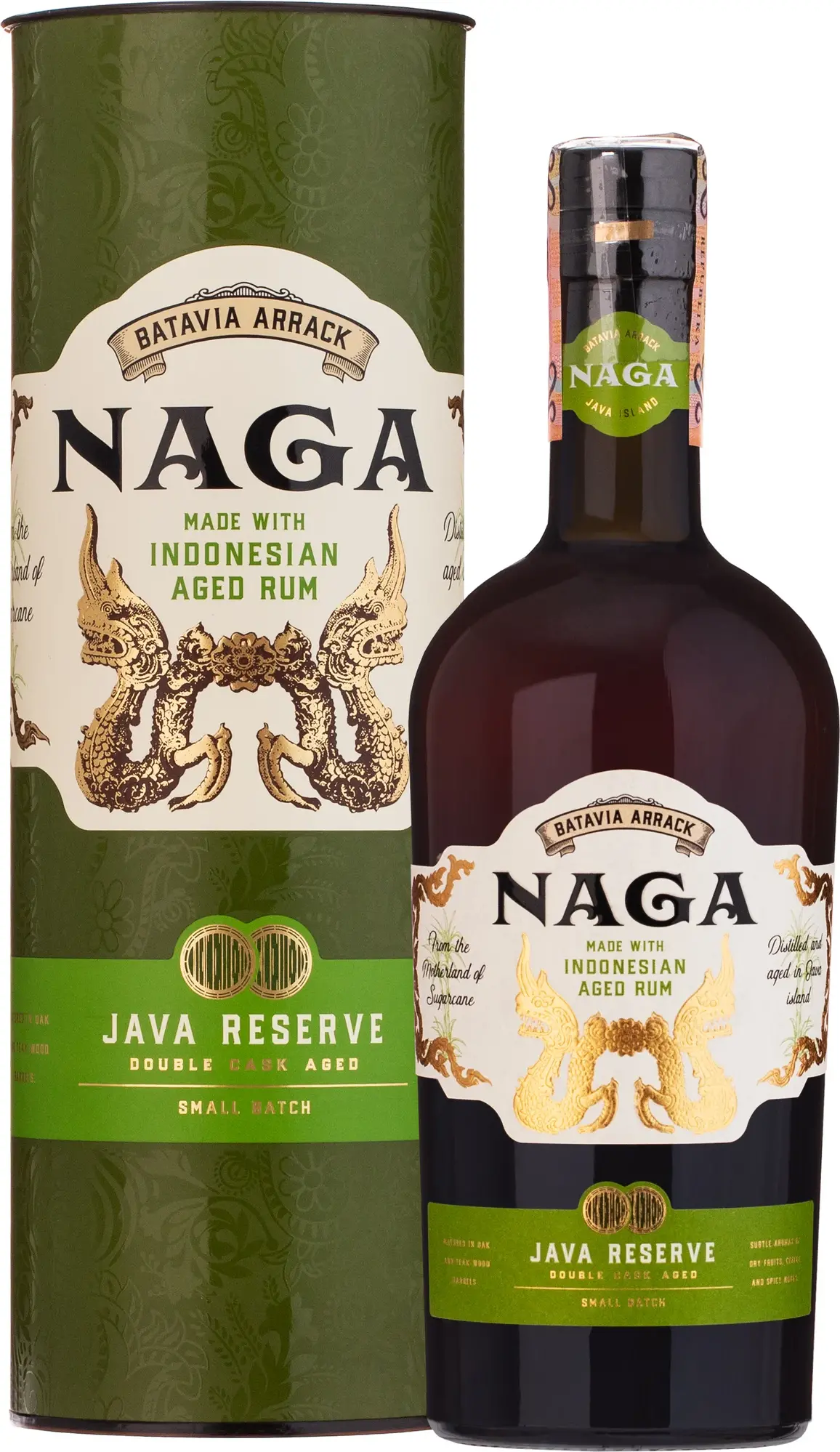 Naga JAVA RESERVE Double Cask Aged 40% Vol. 0,7l
