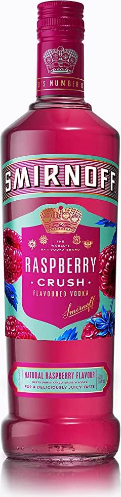 Smirnoff RASPBERRY CRUSH Vodka 25% Vol. 0,7l