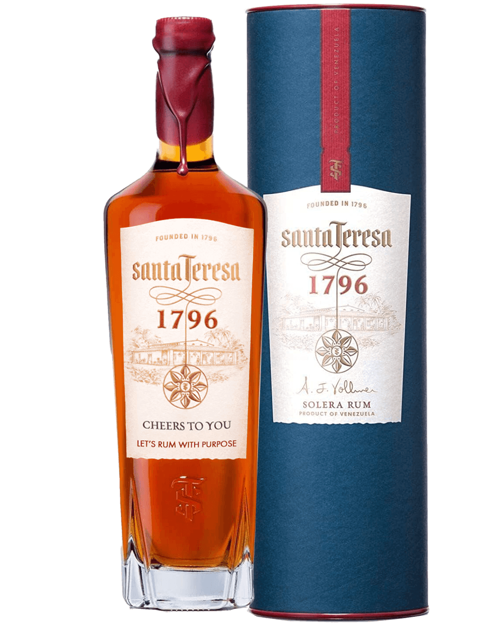 Santa Teresa 1796 Solera Rum 40% Vol. 0,7l in Giftbox