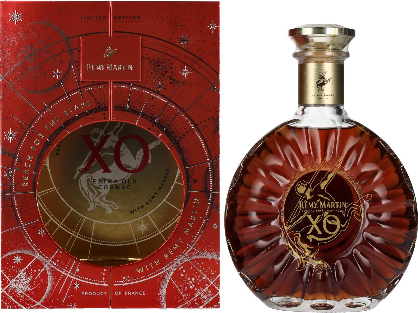 Rémy Martin XO Cognac Fine Champagne END OF THE YEAR Limited Edition 40% Vol. 0,7l in Giftbox
