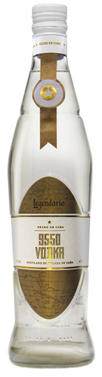 Legendario Hecho En Cuba Vodka 9550 40% Vol. 0,7l