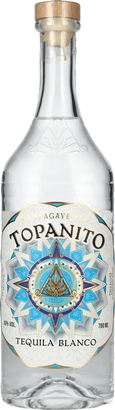 Topanito Blanco Tequila 100% Agave 40% Vol. 0,7l