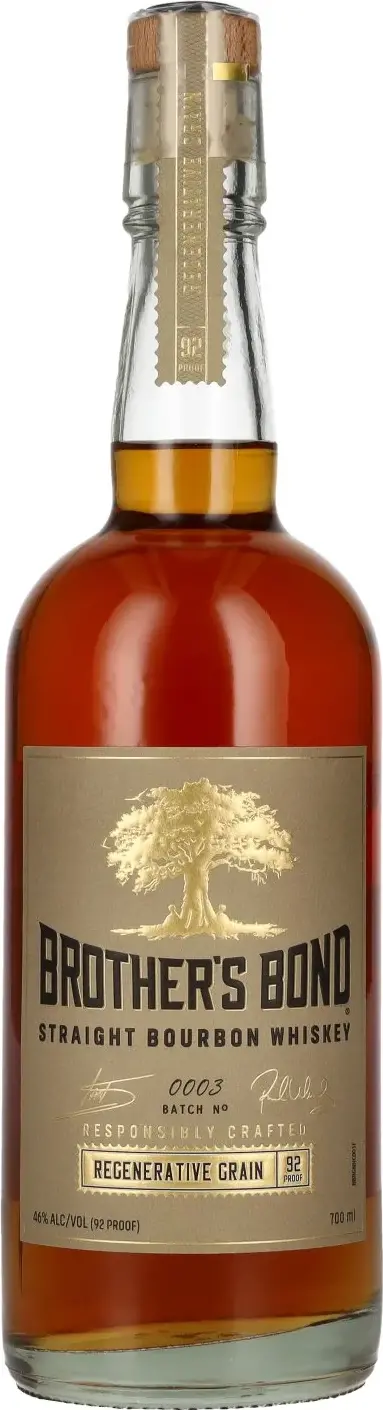 Brother's Bond Regenerative Grain Straight Bourbon Whiskey Batch No. 0003 46% Vol. 0,7l