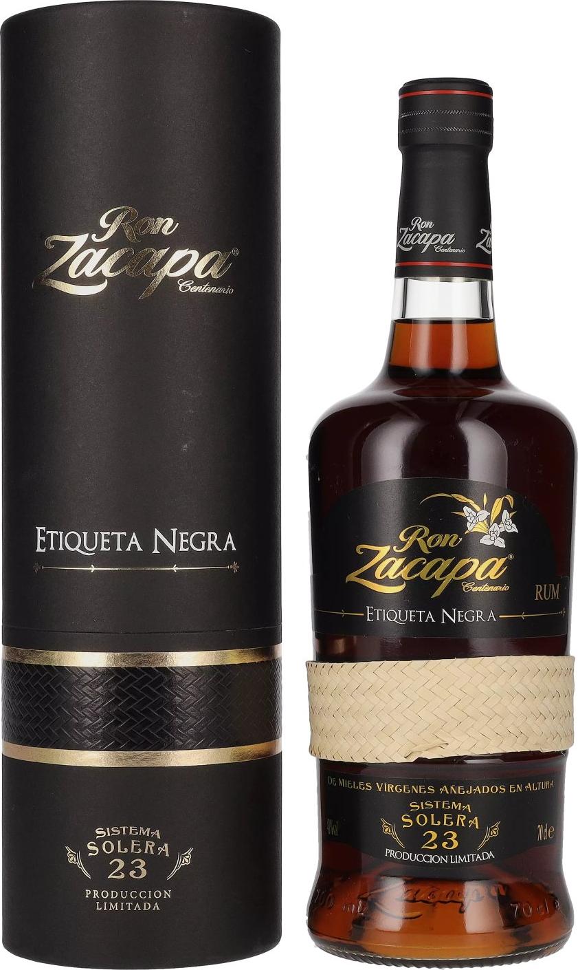 Zacapa ETIQUETA NEGRA 23 Sistema Solera 43% Vol. 0,7l in Giftbox