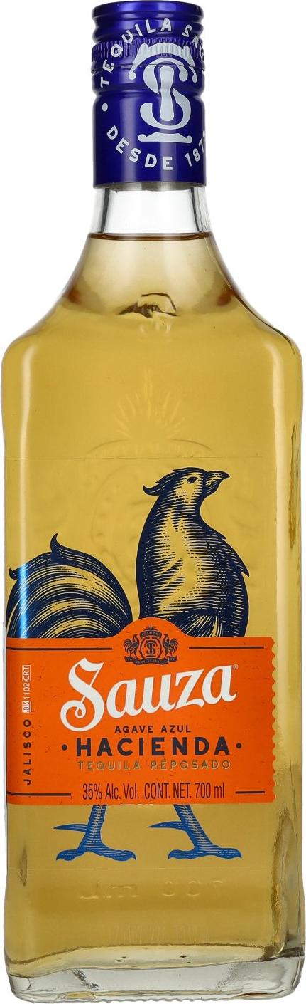 Sauza Hacienda Tequila Reposado Agave Azul 35% Vol. 0,7l