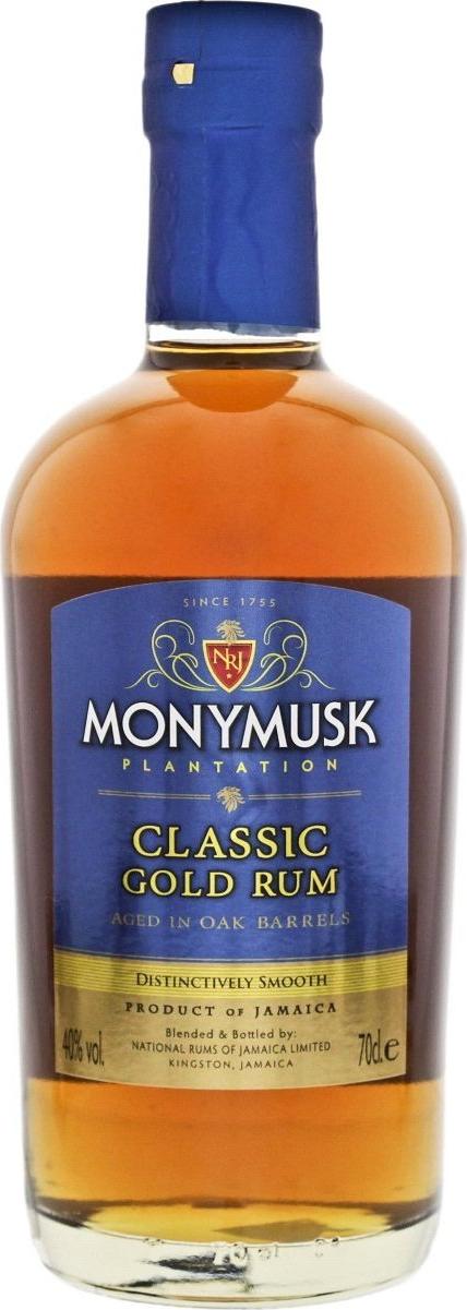 Monymusk Plantation CLASSIC GOLD Rum 40% Vol. 0,7l