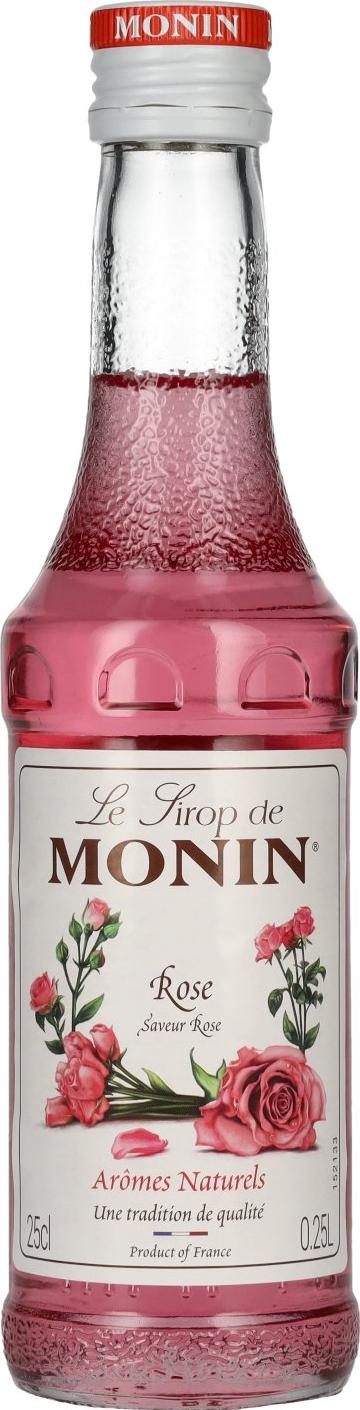 Le Sirop de MONIN ROSE 0,25l