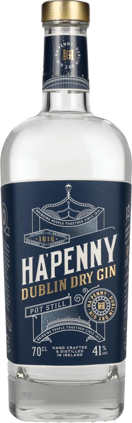 Ha'penny Dublin Dry Gin 41% Vol. 0,7l