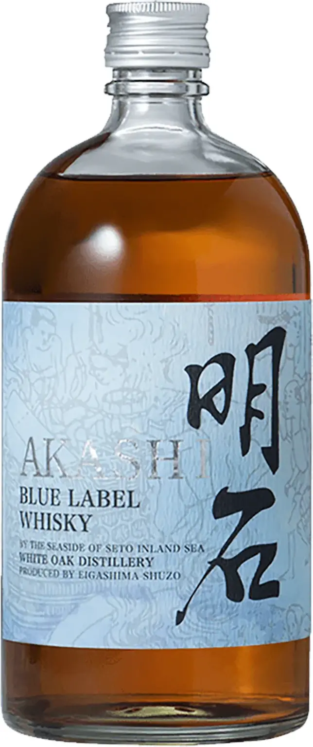 Akashi Blue Label Blended White Oak Whisky 40% Vol. 0,7l