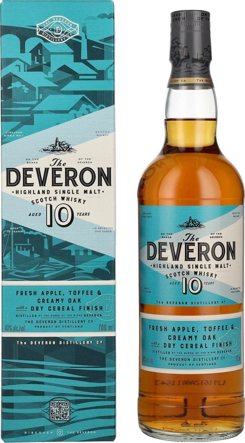 The Deveron 10 Years Old Highland Single Malt Scotch Whisky 40% Vol. 0,7l in Giftbox