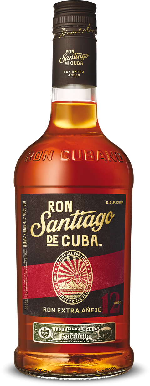 Santiago de Cuba Ron Extra Añejo 12 Años D.O.P. Cuba 40% Vol. 0,7l