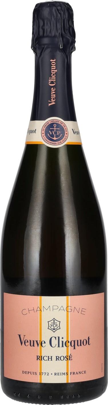 Veuve Clicquot Champagne Rich ROSÉ 12% Vol. 0,75l