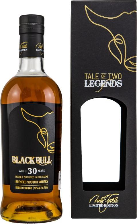 Black Bull 30 Year Old Nick Faldo Limited Edition 50% Vol. 0,7l in Giftbox