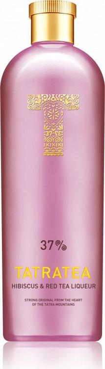 TATRATEA Hibiscus & Red Tea Liqueur 37% Vol. 0,7l