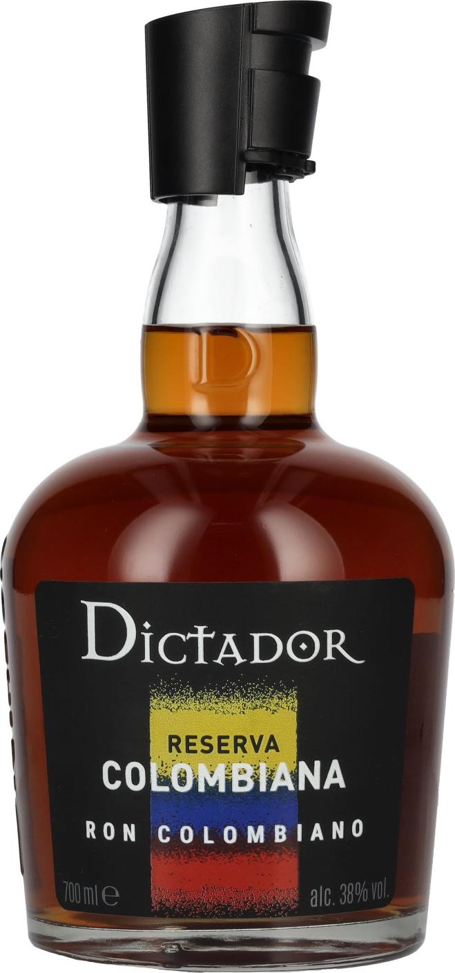 Dictador COLOMBIANA Reserva Aged Rum 2021 38% Vol. 0,7l