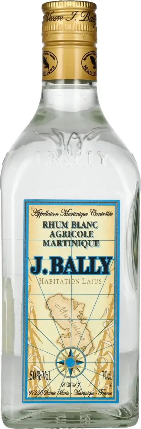 J. Bally Rhum Blanc Agricole Martinique 50% Vol. 0,7l