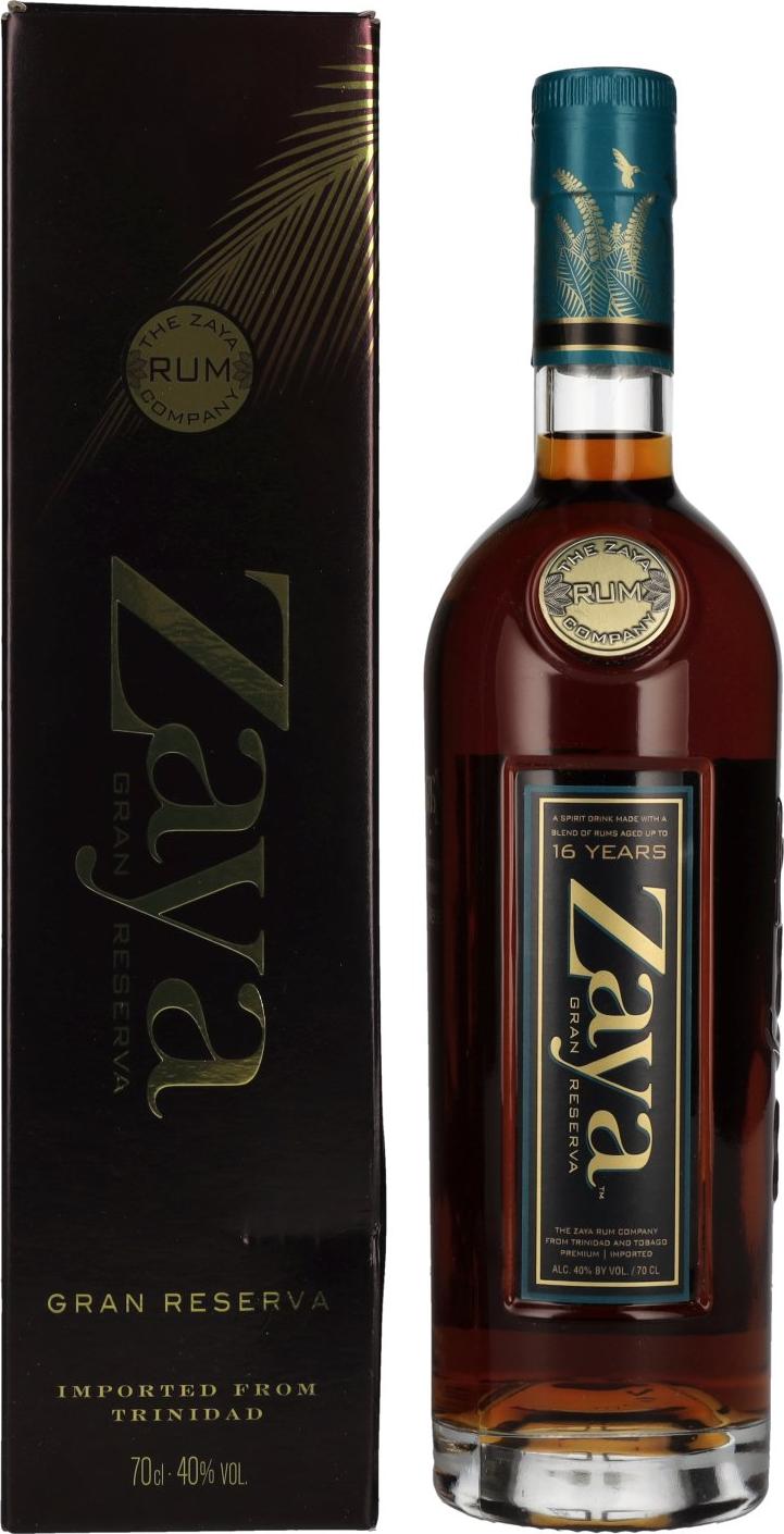 Zaya GRAN RESERVA Spirit Drink 40% Vol. 0,7l in Giftbox