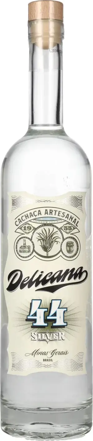 Delicana 44 SILVER Cachaça Artesanal 44% Vol. 0,7l