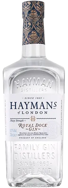 Hayman’s London Royal Dock Gin Navy Strength 57% Vol. 0,7l