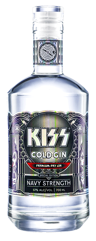 Kiss COLD GIN Navy Strength 57% Vol. 0,7l