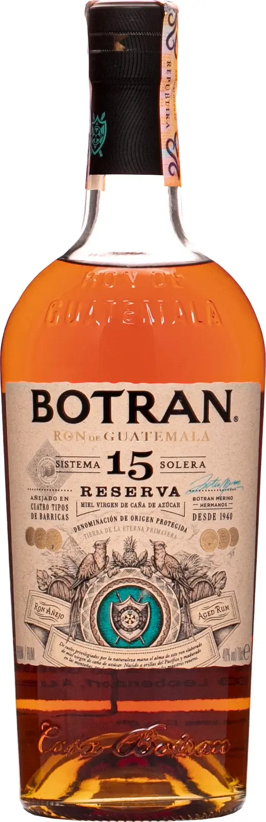 Botran 15 Sistema Solera 40 % Vol. 0,7l
