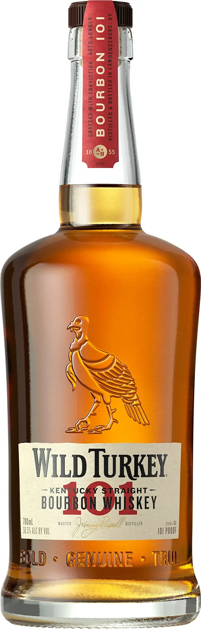 Wild Turkey 101 BOURBON Whiskey 50,5% Vol. 0,7l