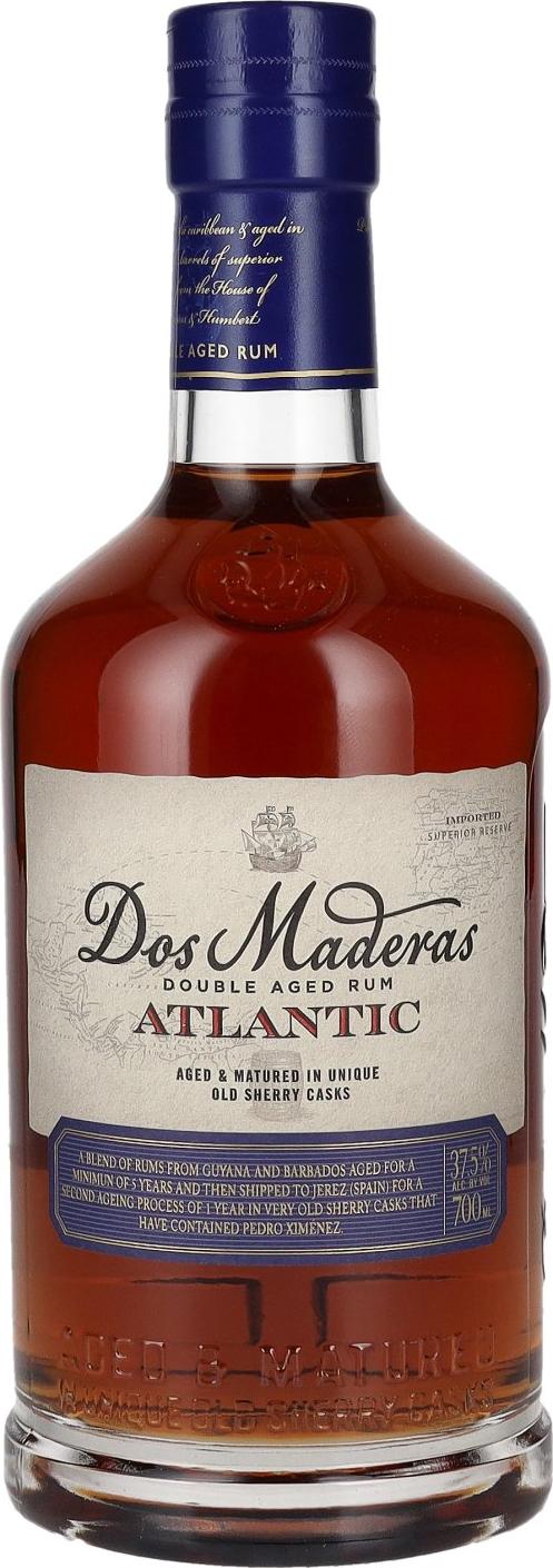 Dos Maderas ATLANTIC Double Aged Rum Limited Edition 37,5% Vol. 0,7l